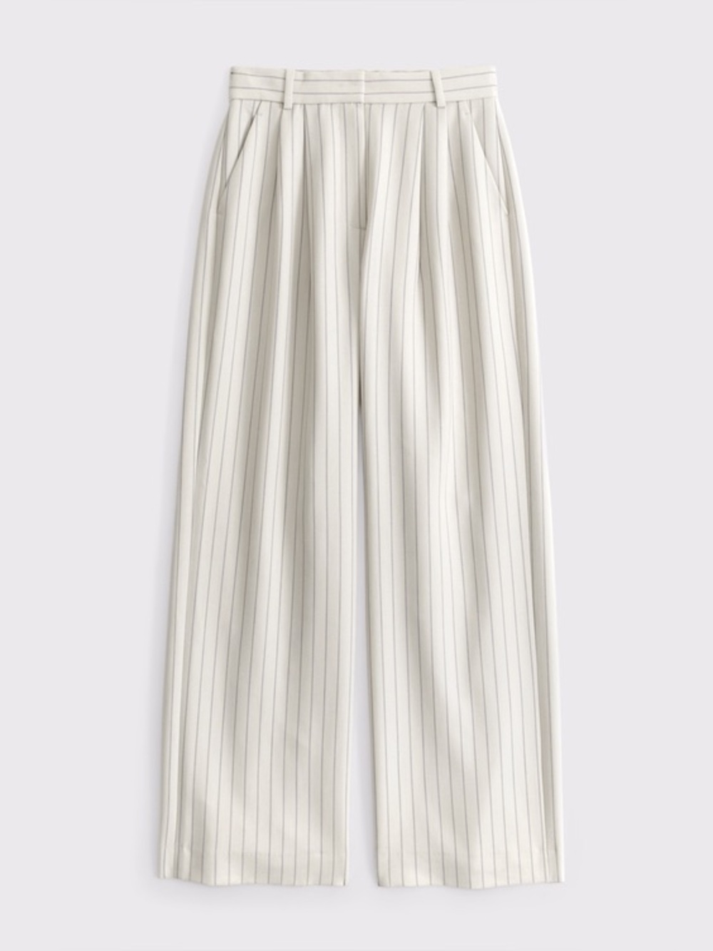 Curve Love A&F Sloane Tailored Wide Leg Pant